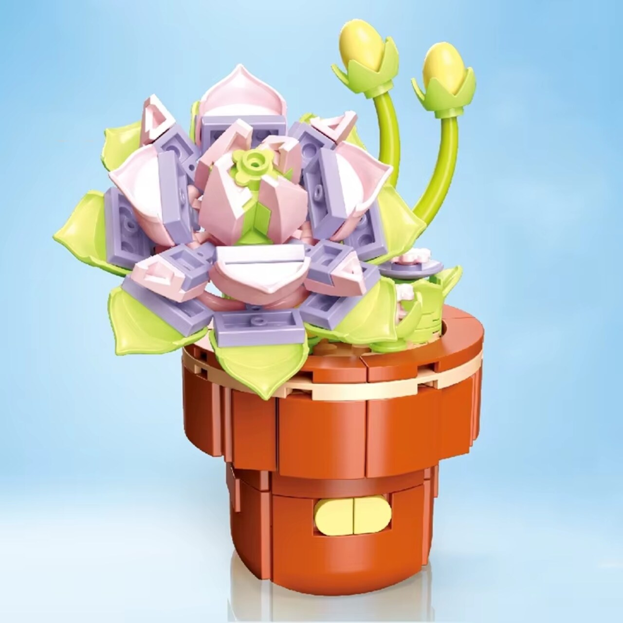 Plant Building Brick Kit - Luna Lian by Wizardi F07N11-25-14(113)